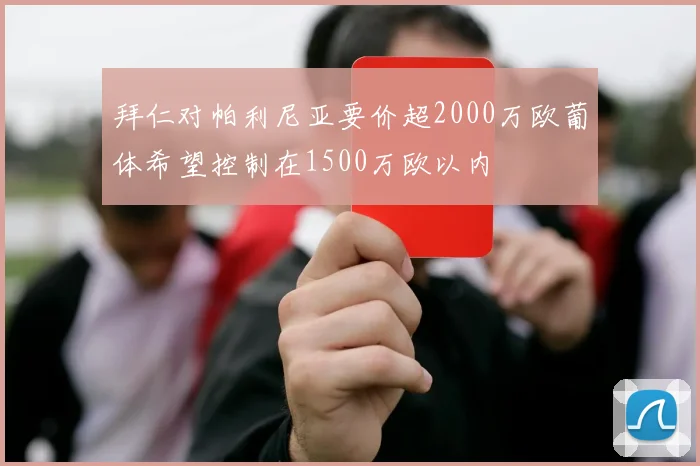 拜仁对帕利尼亚要价超2000万欧葡体希望控制在1500万欧以内